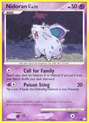Nidoran F 091  Mysterious Treasures - Common