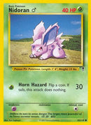 Nidoran M  - Reverse Holofoil Legendary Collection - Common