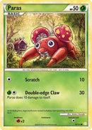 Paras  HeartGold SoulSilver - Common