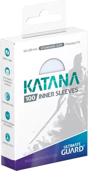 Ultimate Guard: Katana Sleeves: Inner Sleeves (100)