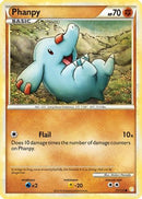 Phanpy 077  - Reverse Holofoil HeartGold SoulSilver - Common