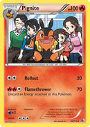 Pignite 026  - Reverse Holofoil Legendary Treasures - Uncommon