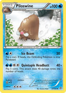 Piloswine  - Reverse Holofoil Plasma Storm - Uncommon