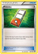 Pokedex 098  - Reverse Holofoil Black and White - Uncommon