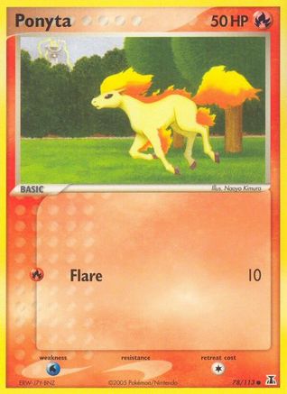 Ponyta  Delta Species - Common