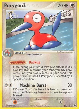 Porygon2  Delta Species - Rare