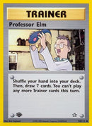 Professor Elm 096  - 1st Edition Neo Genesis - Uncommon