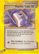 Psychic Cube 01  - Reverse Holofoil Aquapolis - Uncommon