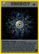Rainbow Energy (17) (17) 017  - 1st Edition Holofoil Team Rocket - Holo Rare