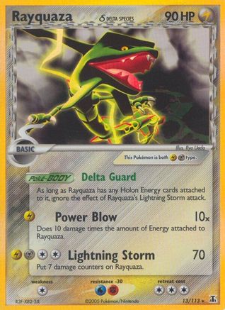 Rayquaza (Delta Species)  - Holofoil Delta Species - Holo Rare