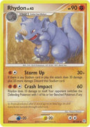 Rhydon  - Reverse Holofoil Diamond and Pearl - Uncommon