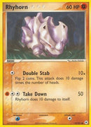 Rhyhorn  - Reverse Holofoil Hidden Legends - Common