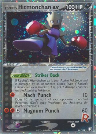 Rocket's Hitmonchan ex  - Holofoil Team Rocket Returns - Ultra Rare