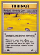 Rocket's Minefield Gym 119  - 1st Edition Gym Challenge - Uncommon