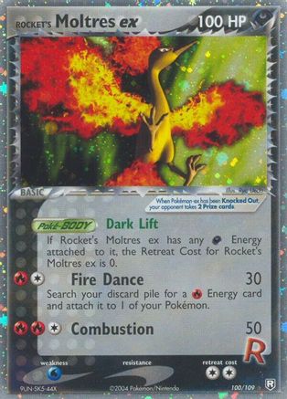 Rocket's Moltres ex  Team Rocket Returns - Ultra Rare