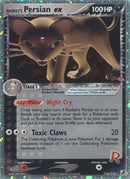 Rocket's Persian ex  - Holofoil Unseen Forces - Secret Rare