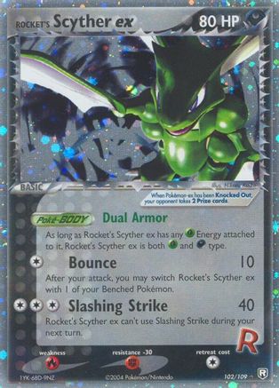 Rocket's Scyther ex  Team Rocket Returns - Ultra Rare