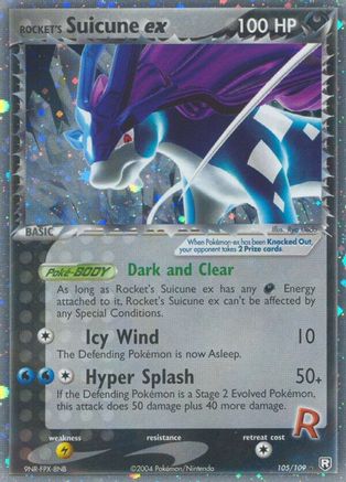 Rocket's Suicune ex  Team Rocket Returns - Ultra Rare