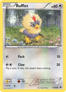 Rufflet (87)  - Reverse Holofoil Emerging Powers - Uncommon
