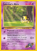 Sabrina's Abra (94) (94) 094  - 1st Edition Gym Challenge - Common