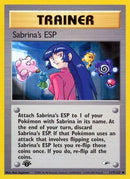 Sabrina's ESP 117  - 1st Edition Gym Heroes - Uncommon