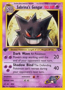 Sabrina's Gengar 029  - 1st Edition Gym Challenge - Rare