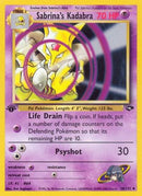 Sabrina's Kadabra 058  - 1st Edition Gym Challenge - Uncommon
