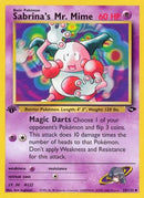Sabrina's Mr. Mime 059  - 1st Edition Gym Challenge - Uncommon