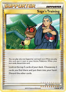 Sage's Training  - Reverse Holofoil Undaunted - Uncommon