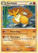 Sandslash  - Reverse Holofoil HeartGold SoulSilver - Rare