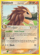 Sandslash (Delta Species)  Delta Species - Rare