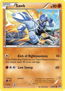 Sawk  - Reverse Holofoil Plasma Blast - Common