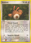 Sentret 075  - Reverse Holofoil Team Rocket Returns - Common