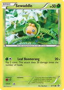 Sewaddle (9) (9) 009  Legendary Treasures - Common