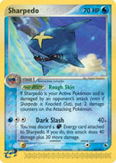 Sharpedo  - Reverse Holofoil Ruby and Sapphire - Rare