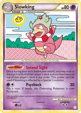 Slowking  - Reverse Holofoil HeartGold SoulSilver - Holo Rare