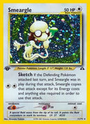 Smeargle (11)/75  - 1st Edition Holofoil Neo Discovery - Holo Rare