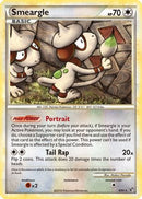 Smeargle 008  - Reverse Holofoil Undaunted - Holo Rare