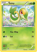 Snivy  - Reverse Holofoil Boundaries Crossed - Common