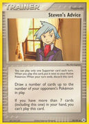Steven's Advice 092  - Reverse Holofoil Hidden Legends - Uncommon