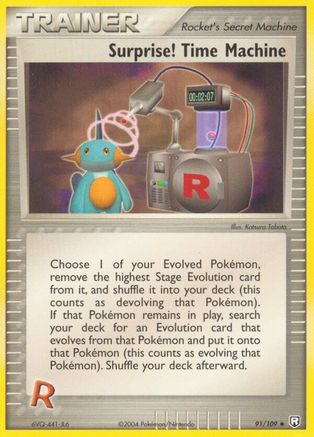 Surprise! Time Machine  Team Rocket Returns - Uncommon