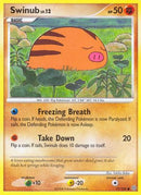Swinub  - Reverse Holofoil Stormfront - Common