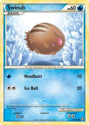 Swinub 079  - Reverse Holofoil Triumphant - Common