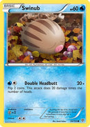 Swinub  - Reverse Holofoil Plasma Storm - Common