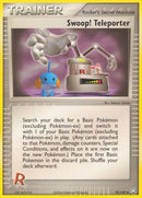 Swoop! Teleporter  - Reverse Holofoil Team Rocket Returns - Uncommon