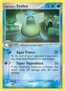 Team Aqua's Sealeo - 16/95/95  - Reverse Holofoil Team Magma vs Team Aqua - Rare