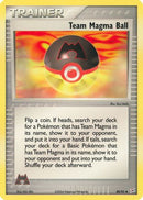 Team Magma Ball  - Reverse Holofoil Team Magma vs Team Aqua - Uncommon
