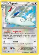 Togekiss 104  - Reverse Holofoil Plasma Storm - Holo Rare