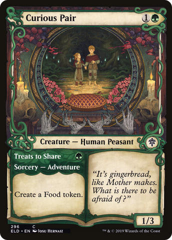 Curious Pair // Treats to Share (Showcase) [Throne of Eldraine]