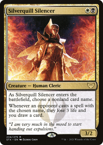 Silverquill Silencer [Strixhaven: School of Mages]